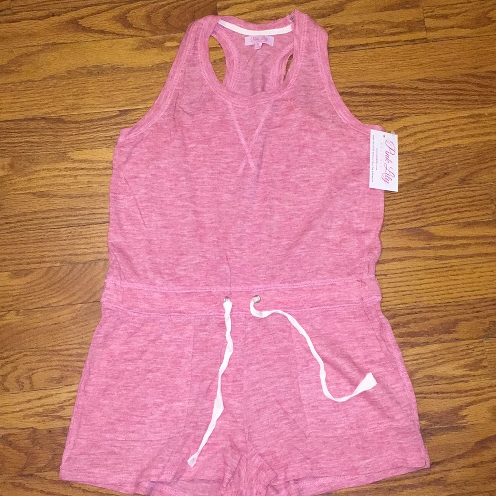 Cute pink romper